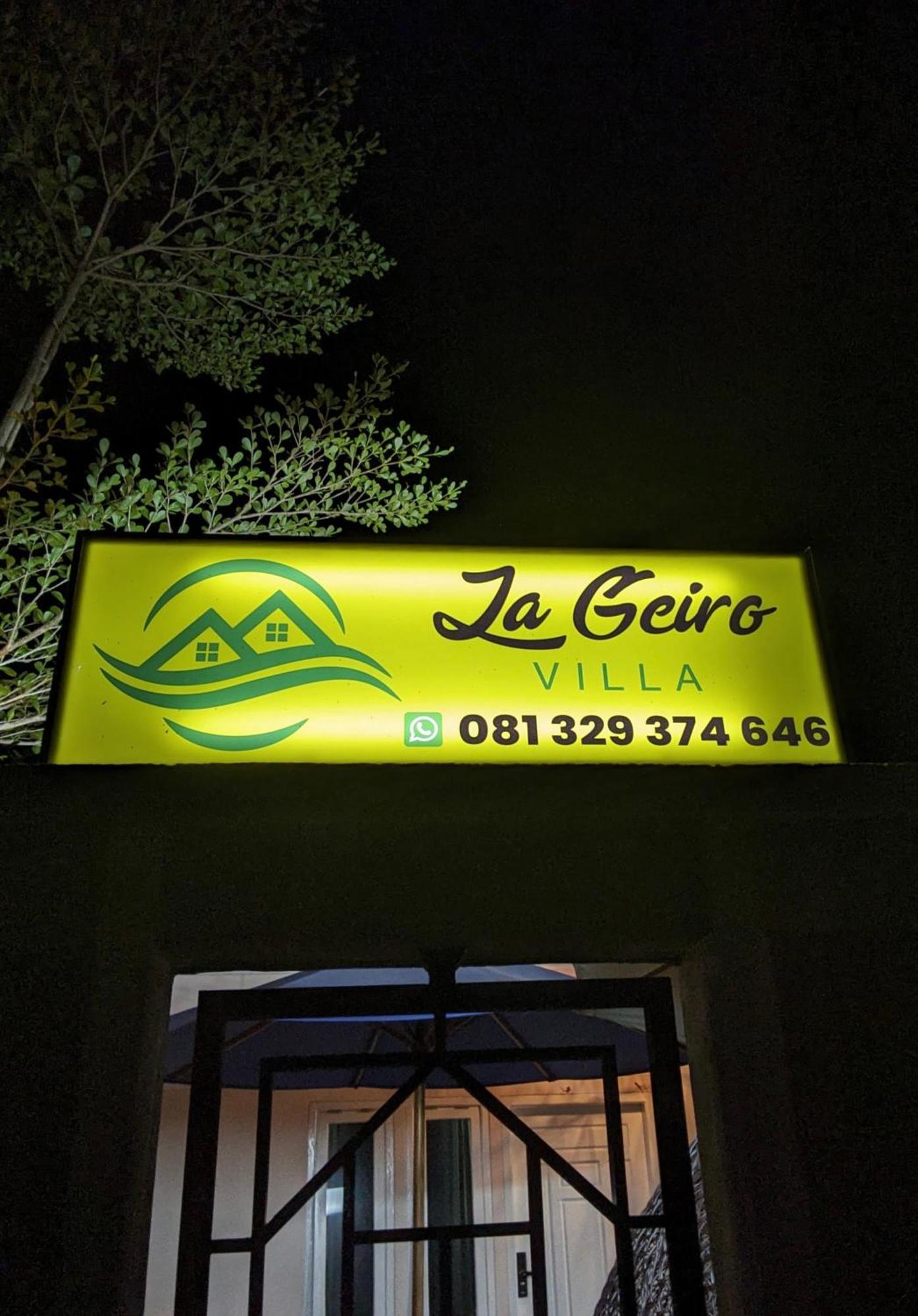 La Geiro Villa 纳闽巴霍 外观 照片